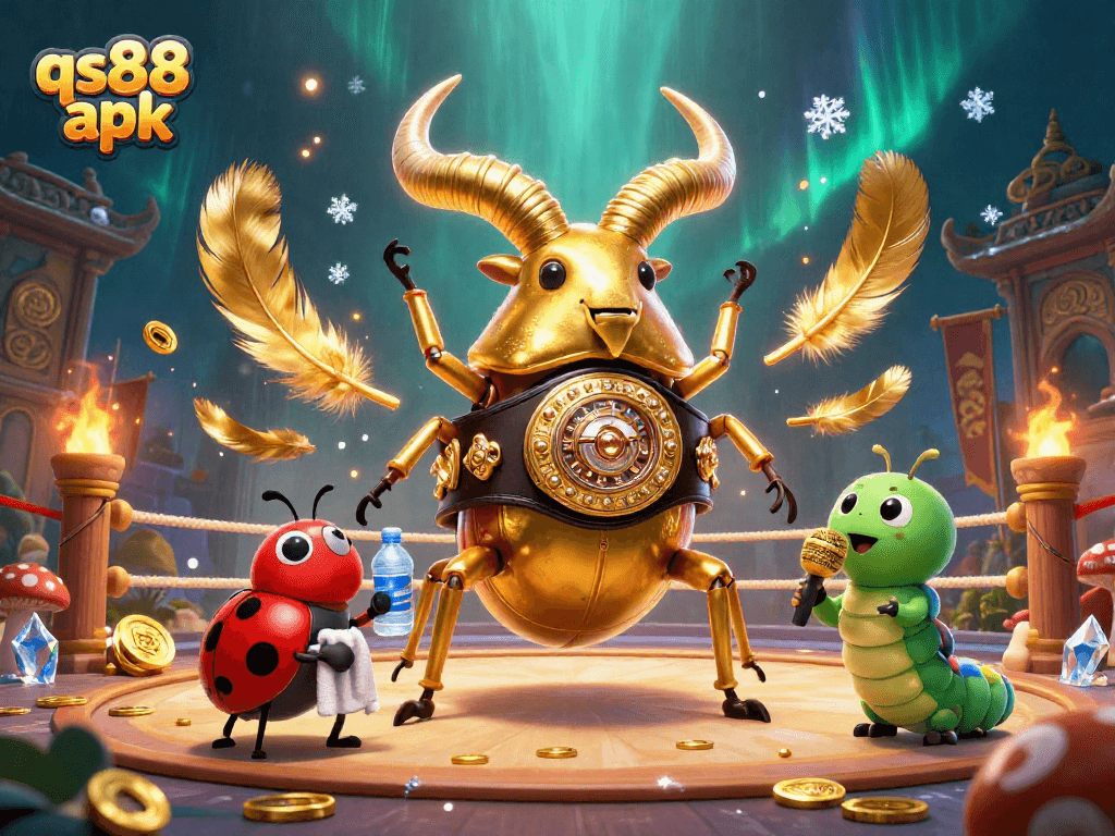 Experience thrilling gameplay with the qs88 apk in this dynamic casino-themed illustration.