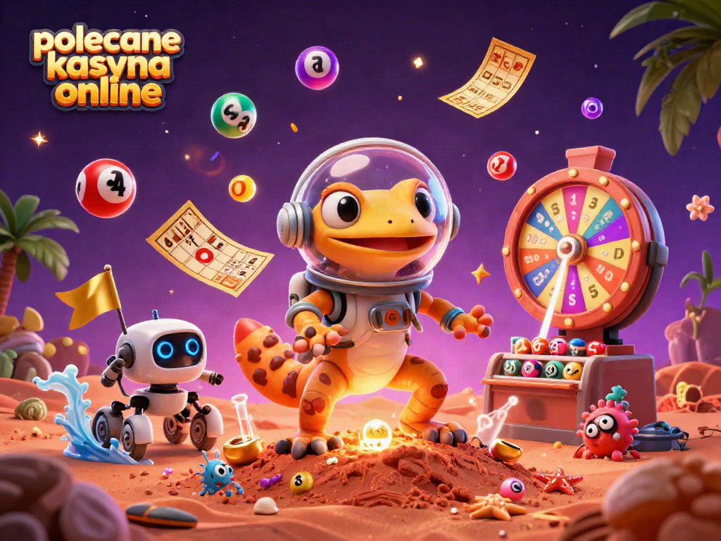 Experience action in polecane kasyna online with a Martian gecko discovering a golden casino.