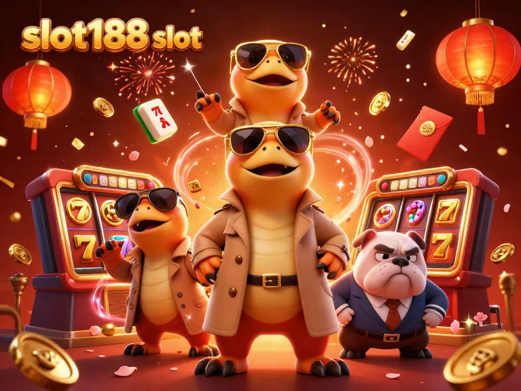 Mengakses slot188 slot dengan aman dan mudah lewat ilustrasi kasino yang meriah dan penuh detail.