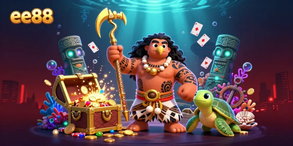 Win big at ee88 with dynamic poker and vibrant casino atmosphere in a rich 3D scene.