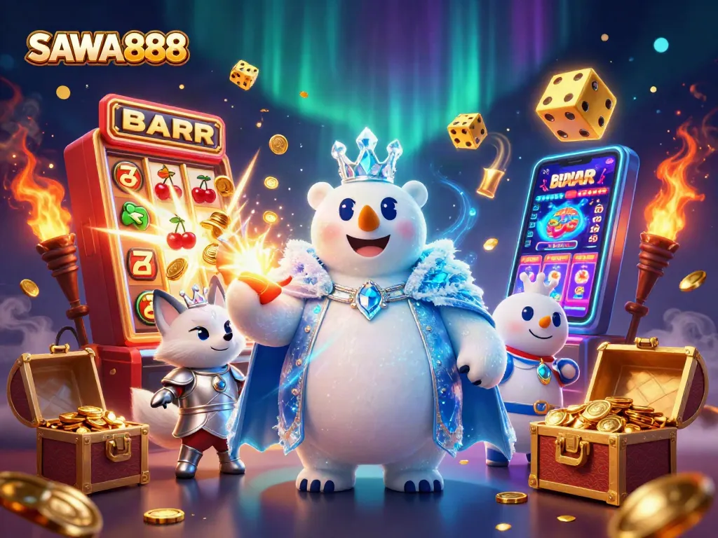 Engage in thrilling gameplay at SAWA888 with a vibrant casino atmosphere and dynamic game elements.