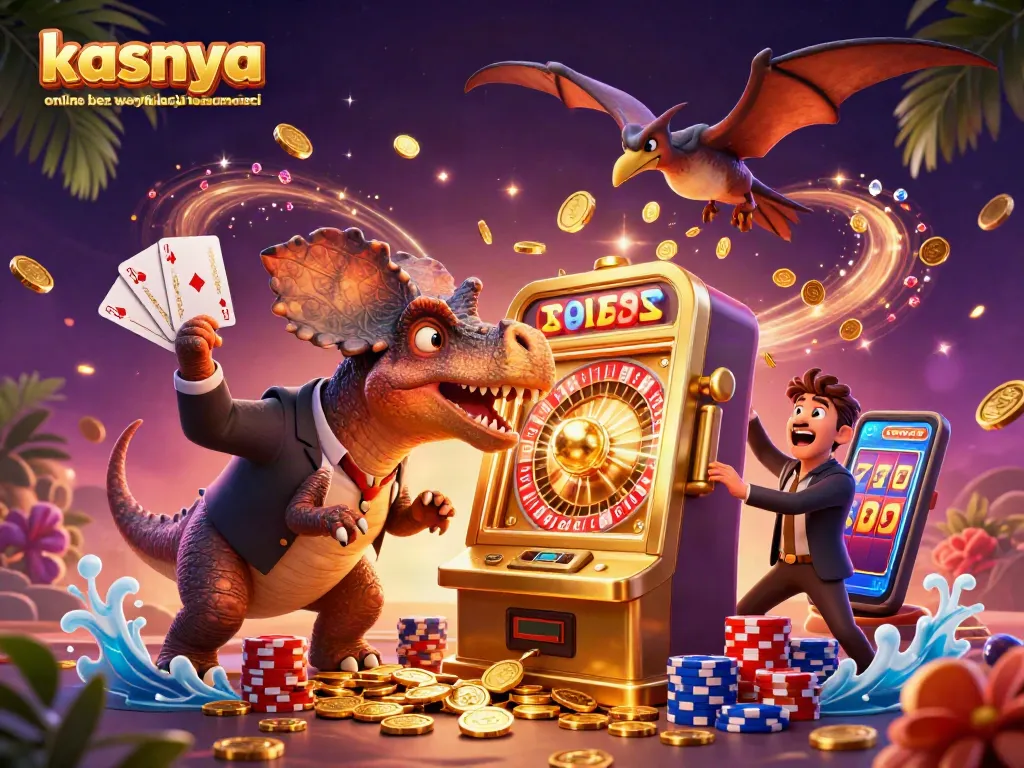 Experience kasyna online bez weryfikacji tożsamości with vibrant characters and dynamic casino elements.