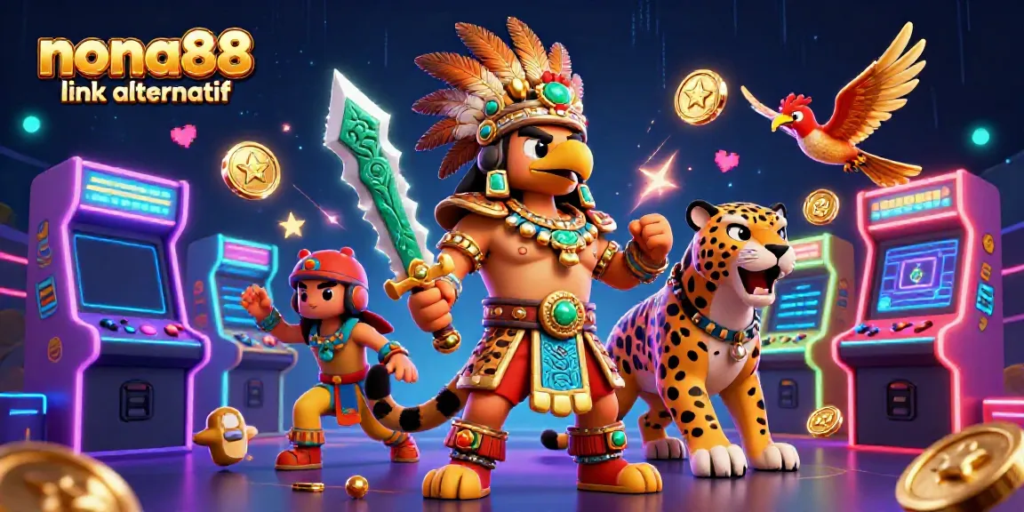 Engage with the vibrant world of nona88 link alternatif in this thrilling digital casino setting.