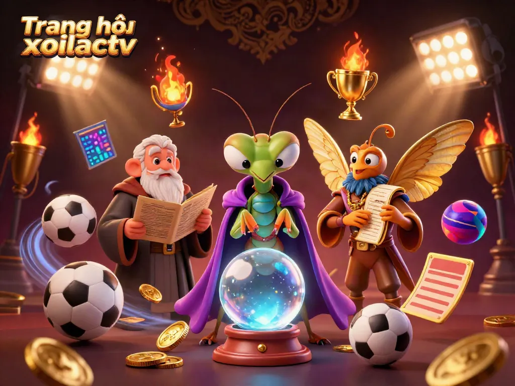 Experience excitement at Trang chủ xoilactv with sports betting elements amidst a mystical ambiance.