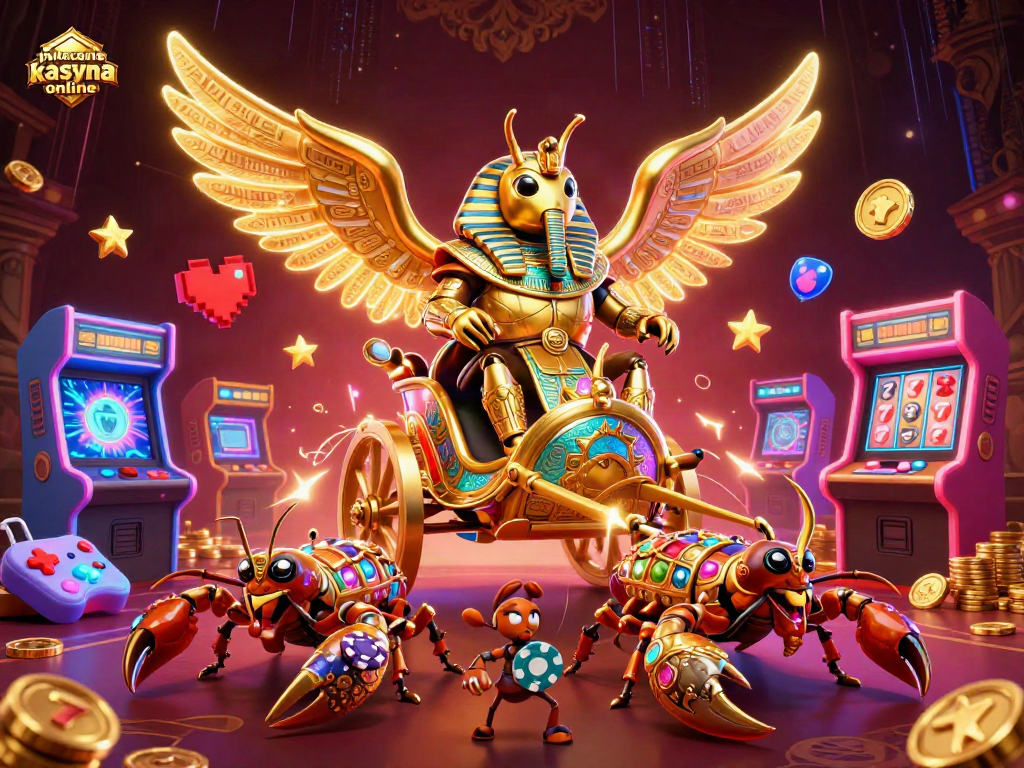 Experience polecane kasyna online with thrilling gameplay, glowing elements, and vibrant characters.