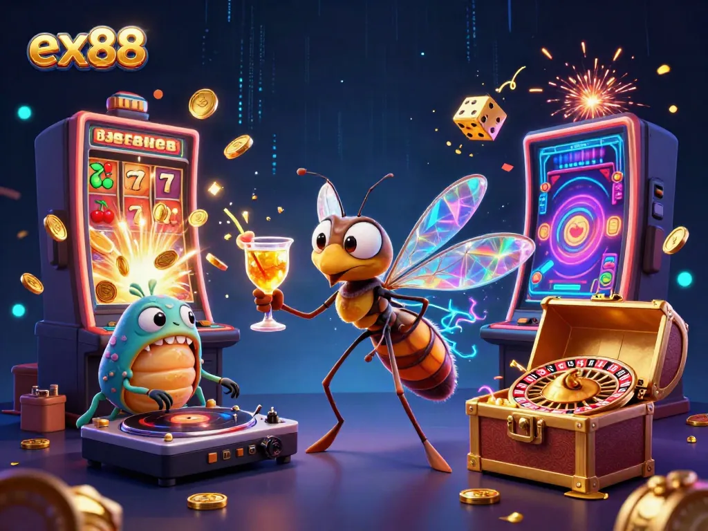 Engage with the exciting ex88 casino world featuring dynamic characters and vibrant gaming elements.