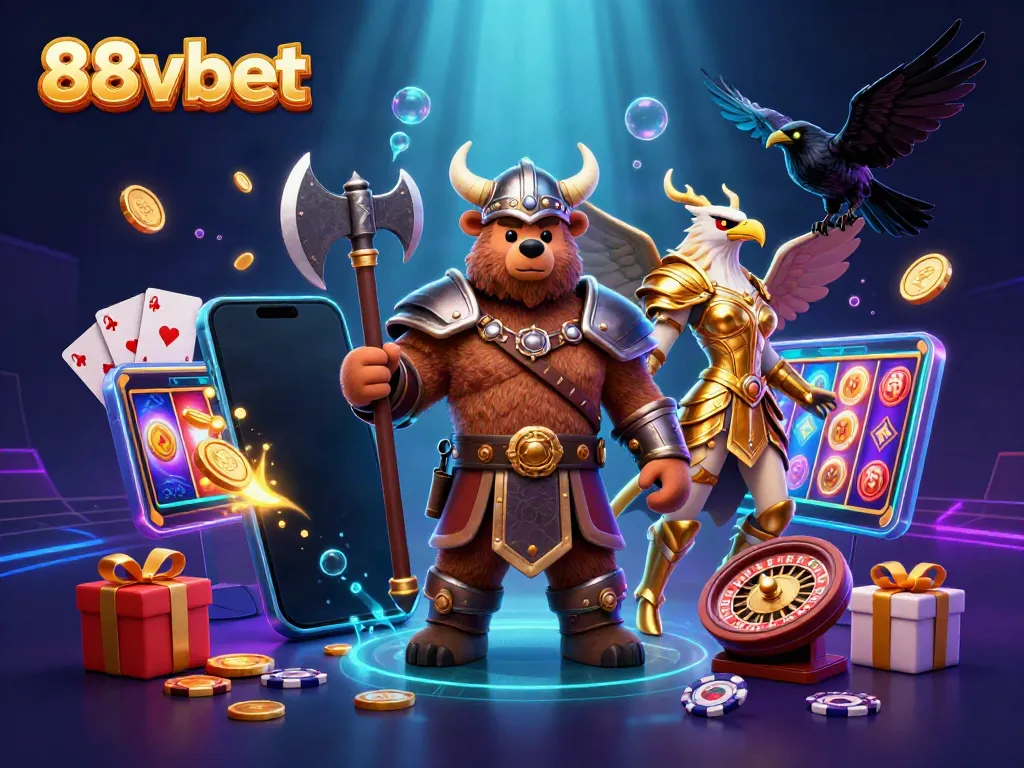 Engage with thrilling gameplay at 88vbet, featuring exciting slot games and dynamic character interactions.