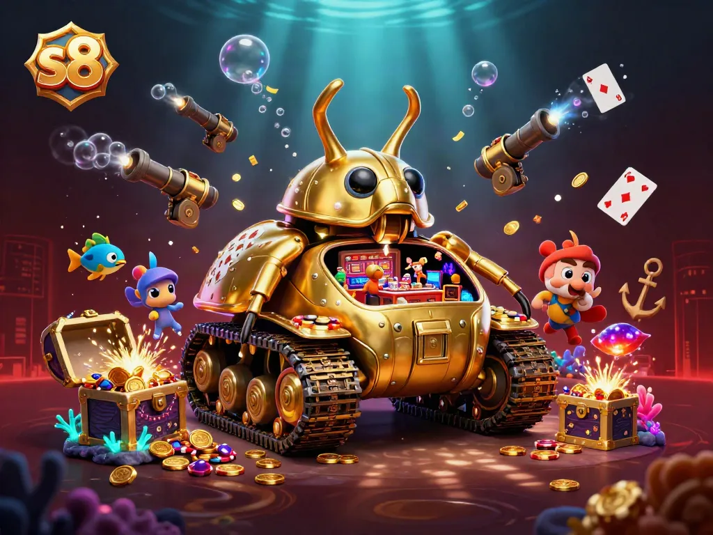 Experience immersive gameplay in the vibrant casino scene of S8, where fun meets fortune.