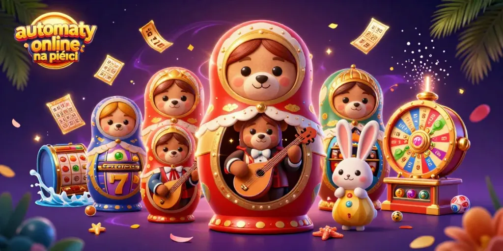 Experience the thrill of automaty online na pieniądze with lively casino characters and vibrant elements.