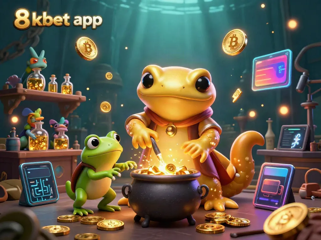 Experience the thrilling world of betting with the vibrant 8xbet app in an ultra-detailed 3D scene.