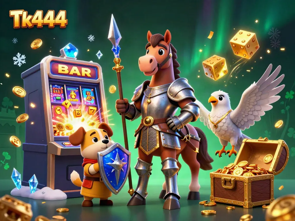 Experience thrilling gameplay at Tk444 with dynamic jackpots and vibrant casino excitement.