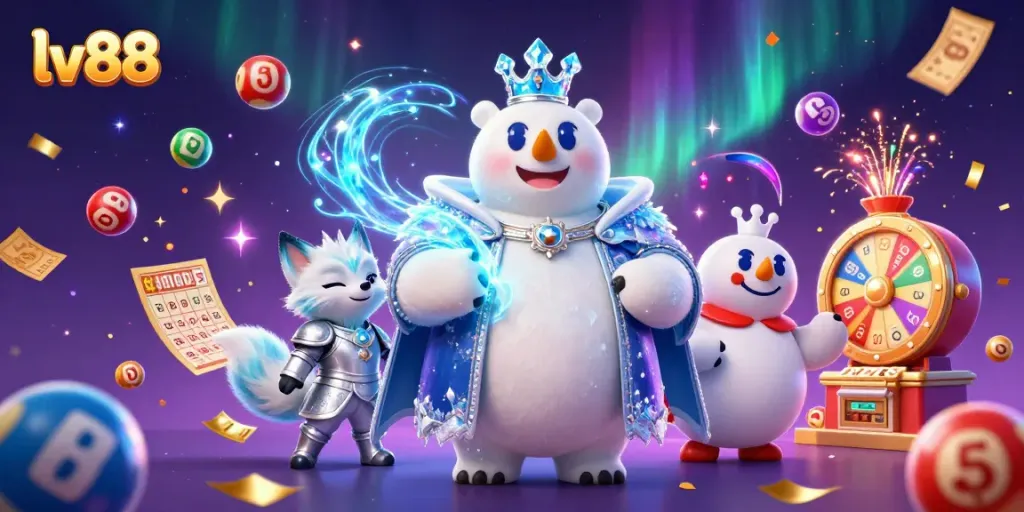 Engage in thrilling wins at lv88 with colorful lottery balls and festive game elements